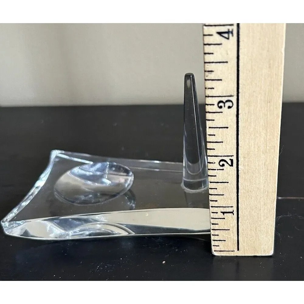 Signed‎ Long Oleg Cassini Crystal Ring Holder